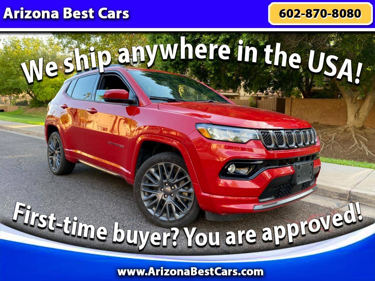 2023 Jeep Compass (RED) Edition — SUV — 61,121 mi — Phoenix, AZ
