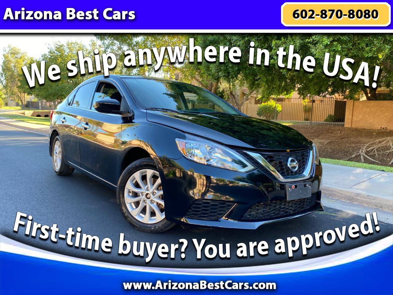 2019 Nissan Sentra SV — Sedan — 88,281 mi — Phoenix, AZ