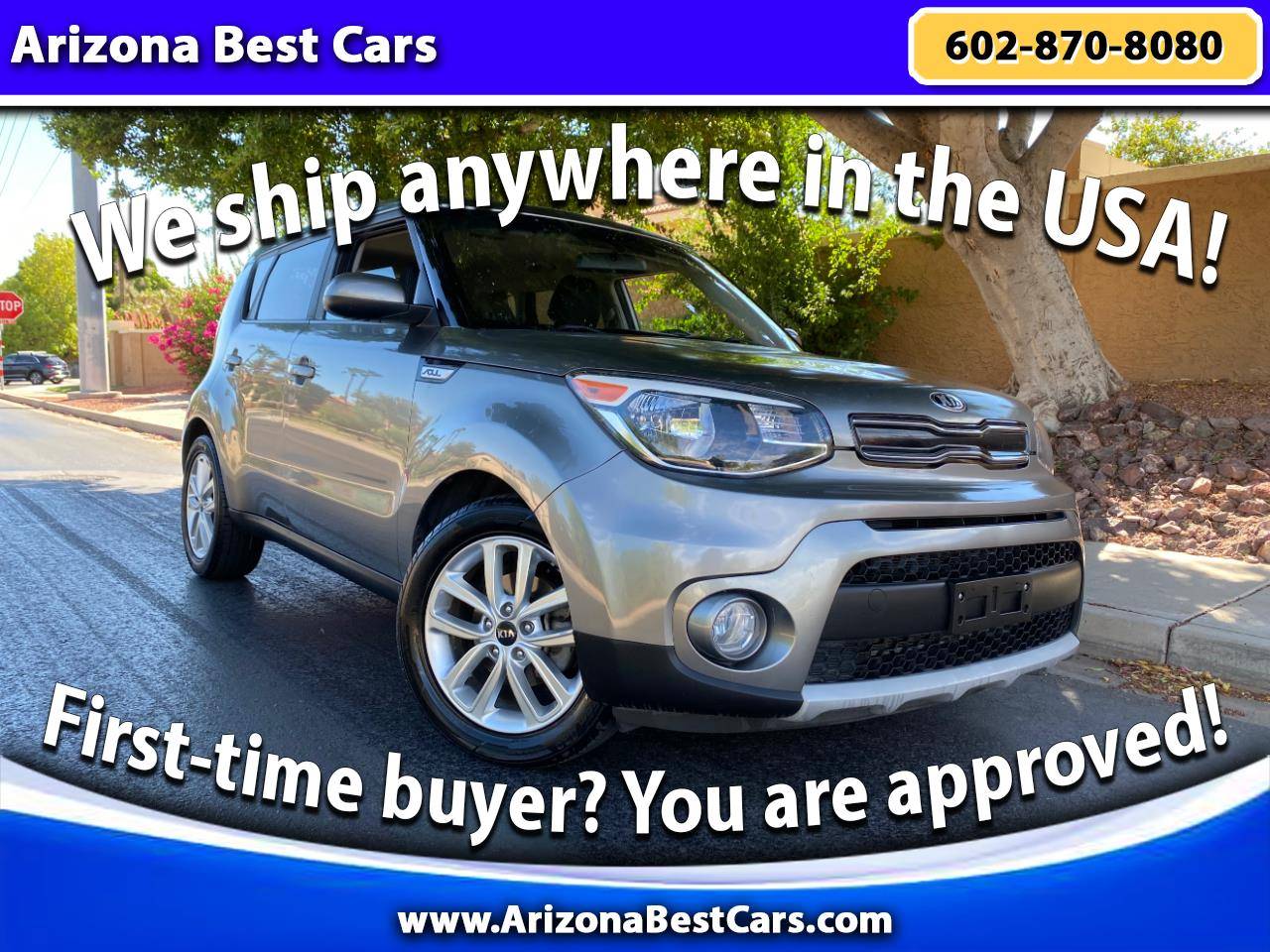2019 Kia Soul + — Hatchback — 81,127 mi — Phoenix, AZ