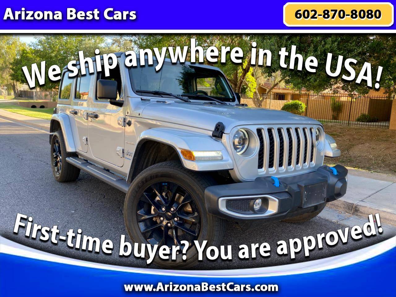 2023 Jeep Wrangler Sahara 4xe — SUV — 48,021 mi — Phoenix, AZ