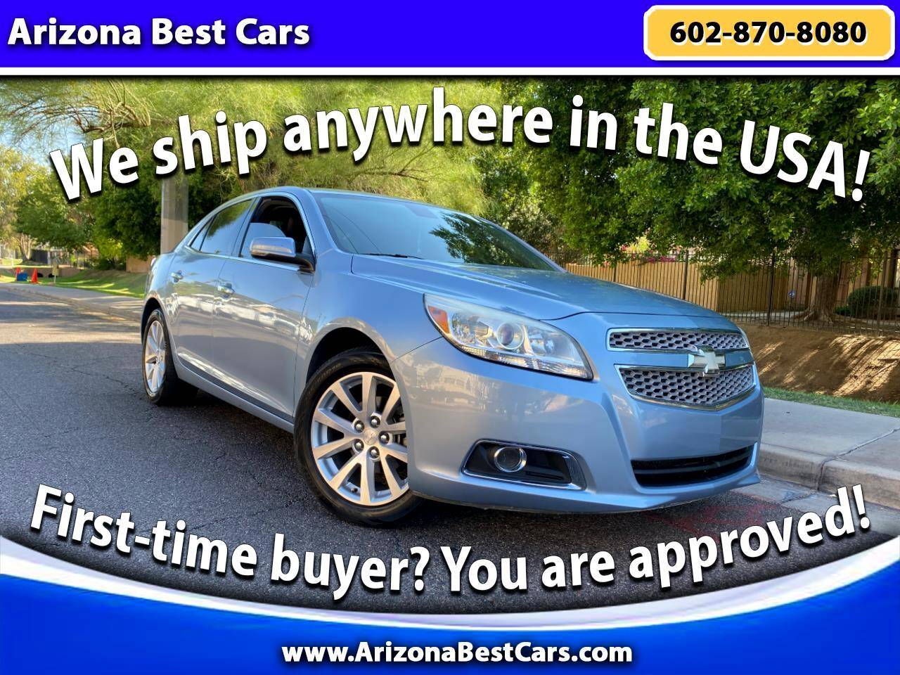 2013 Chevrolet Malibu LTZ — Sedan — 140,565 mi — Phoenix, AZ