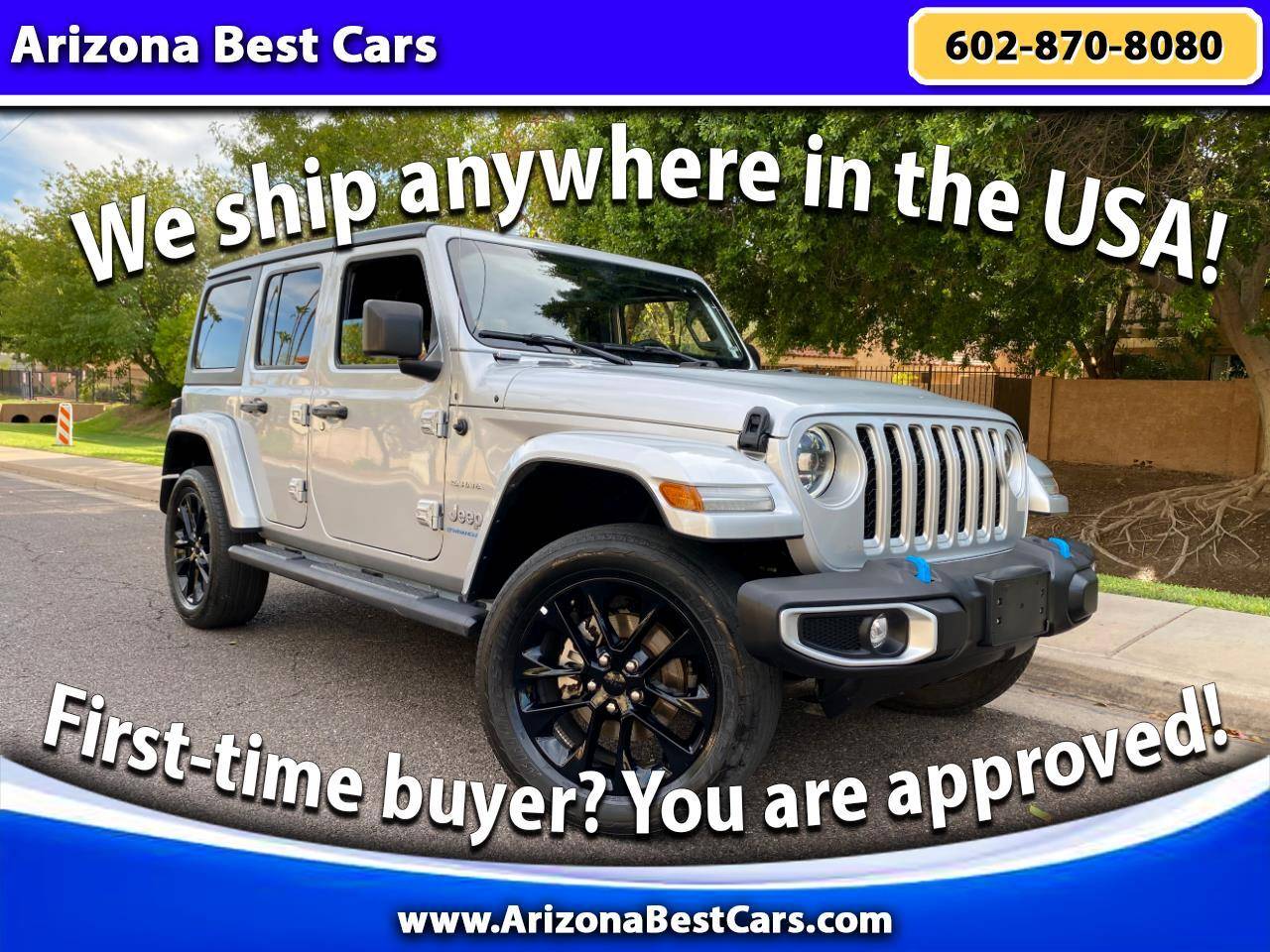 2023 Jeep Wrangler Sahara 4xe — SUV — 57,095 mi — Phoenix, AZ