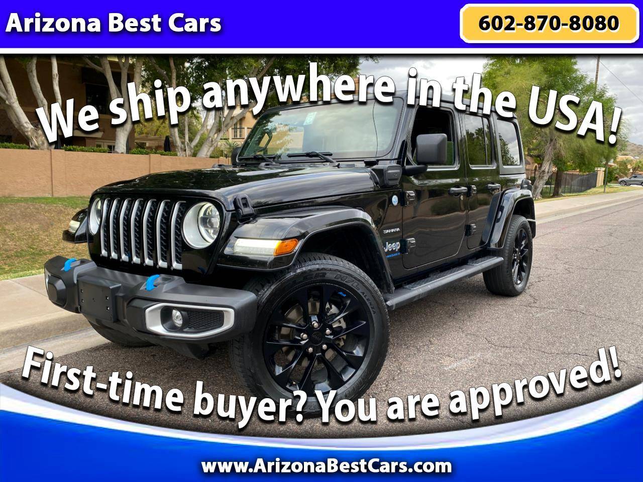 2023 Jeep Wrangler Sahara 4xe — SUV — 51,669 mi — Phoenix, AZ