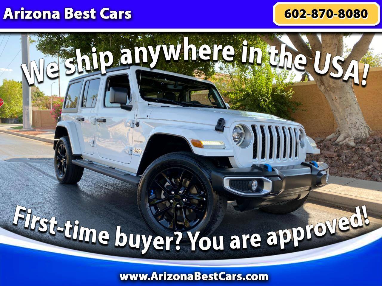 2023 Jeep Wrangler Sahara 4xe — SUV — 50,267 mi — Phoenix, AZ