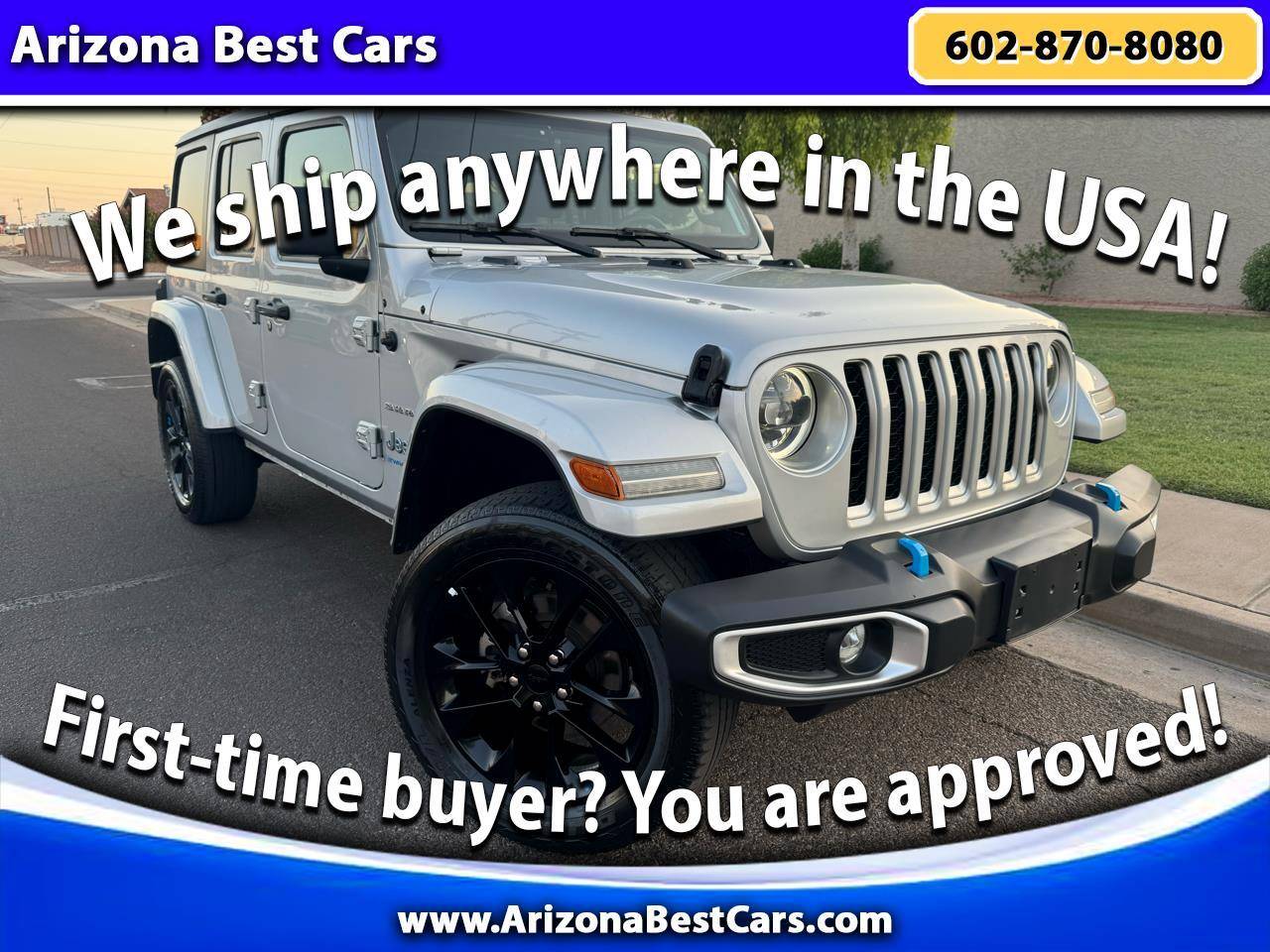 2023 Jeep Wrangler Sahara 4xe — SUV — 50,100 mi — Phoenix, AZ