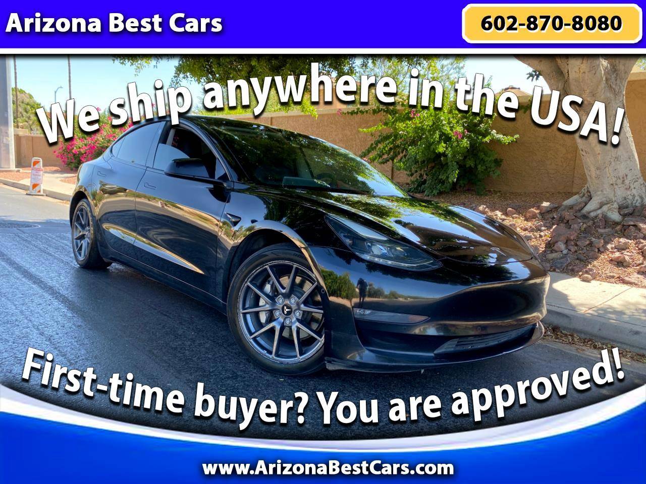 2022 Tesla Model 3 Long Range — Sedan — 113,797 mi — Phoenix, AZ