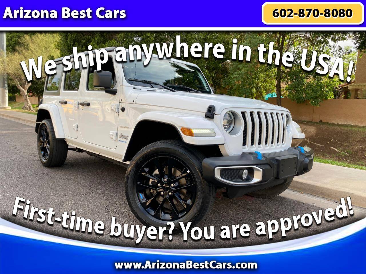 2023 Jeep Wrangler Sahara 4xe — SUV — 45,532 mi — Phoenix, AZ