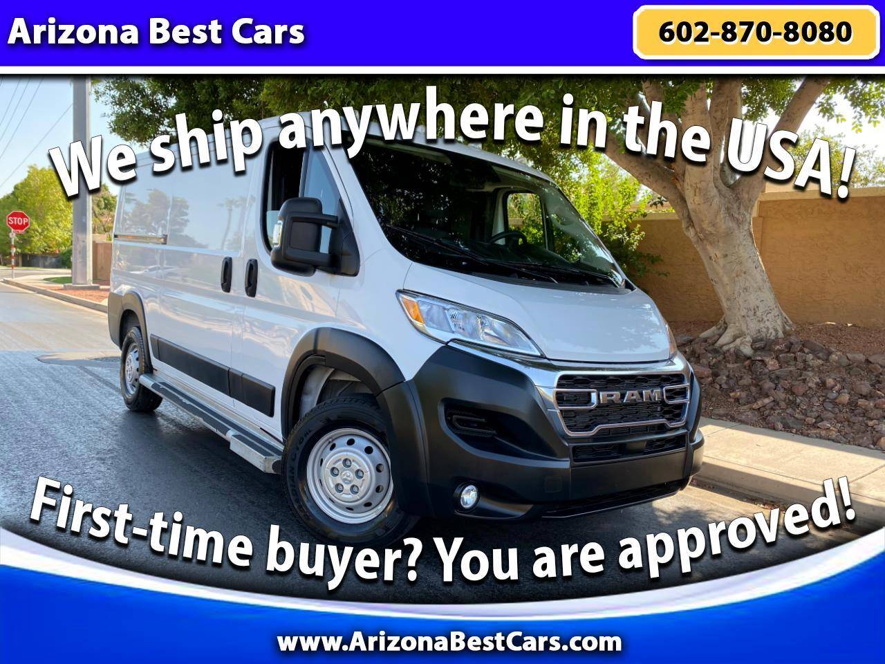 2023 Ram ProMaster Cargo Van 2500 — Cargo Van — 23,160 mi — Phoenix, AZ