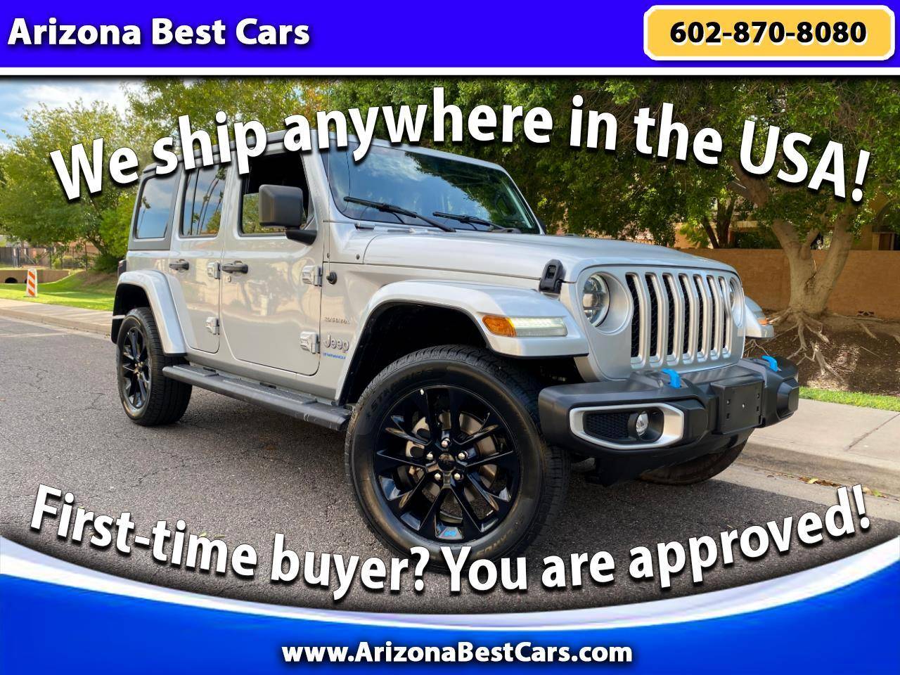2023 Jeep Wrangler Sahara 4xe — SUV — 51,781 mi — Phoenix, AZ