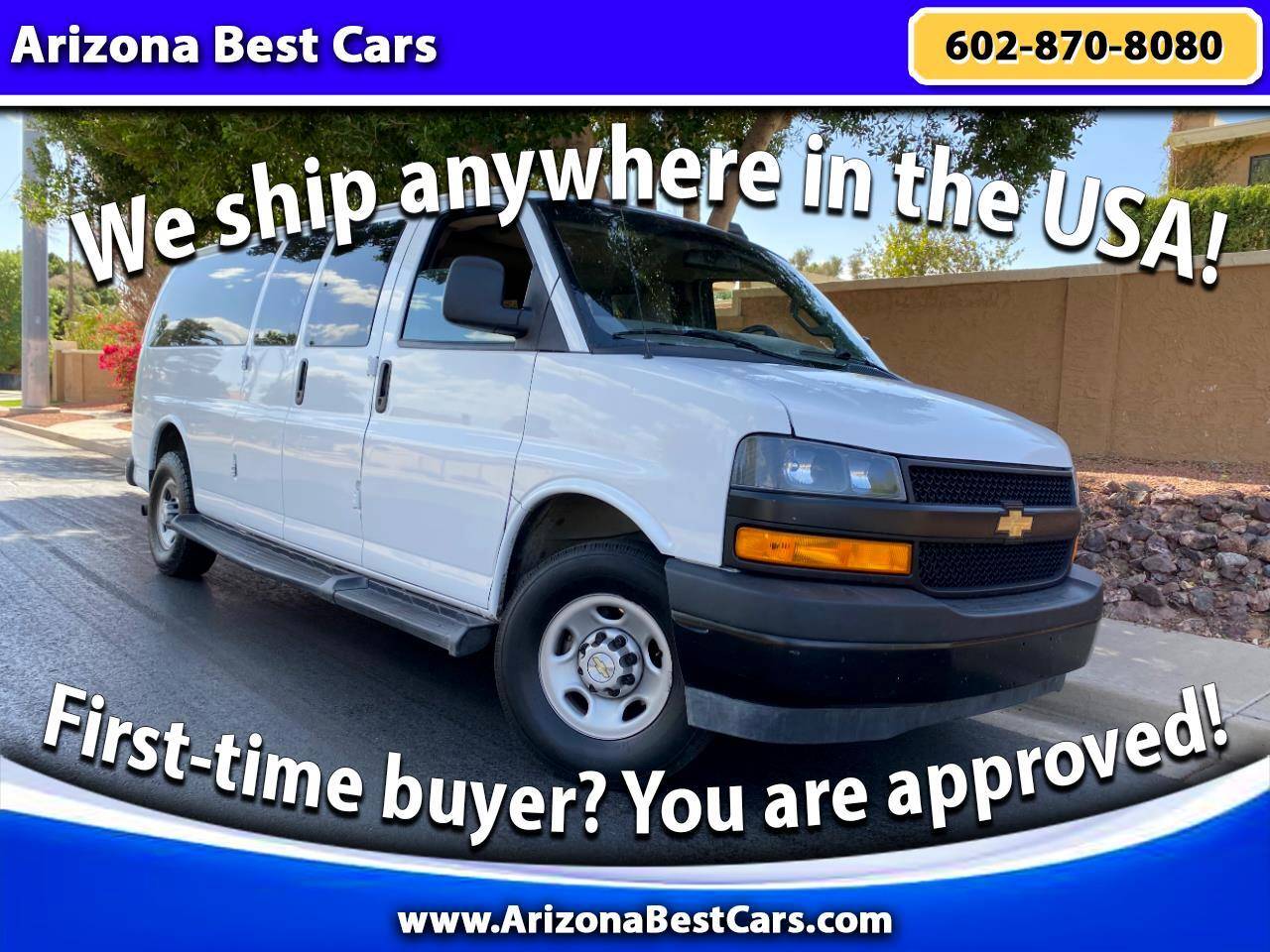 2022 Chevrolet Express Passenger LS — Passenger Van — 37,362 mi — Phoenix, AZ
