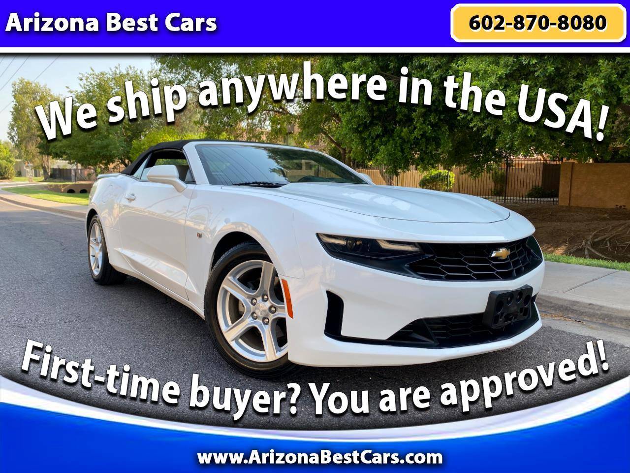 2020 Chevrolet Camaro 1LT — Convertible — 46,158 mi — Phoenix, AZ