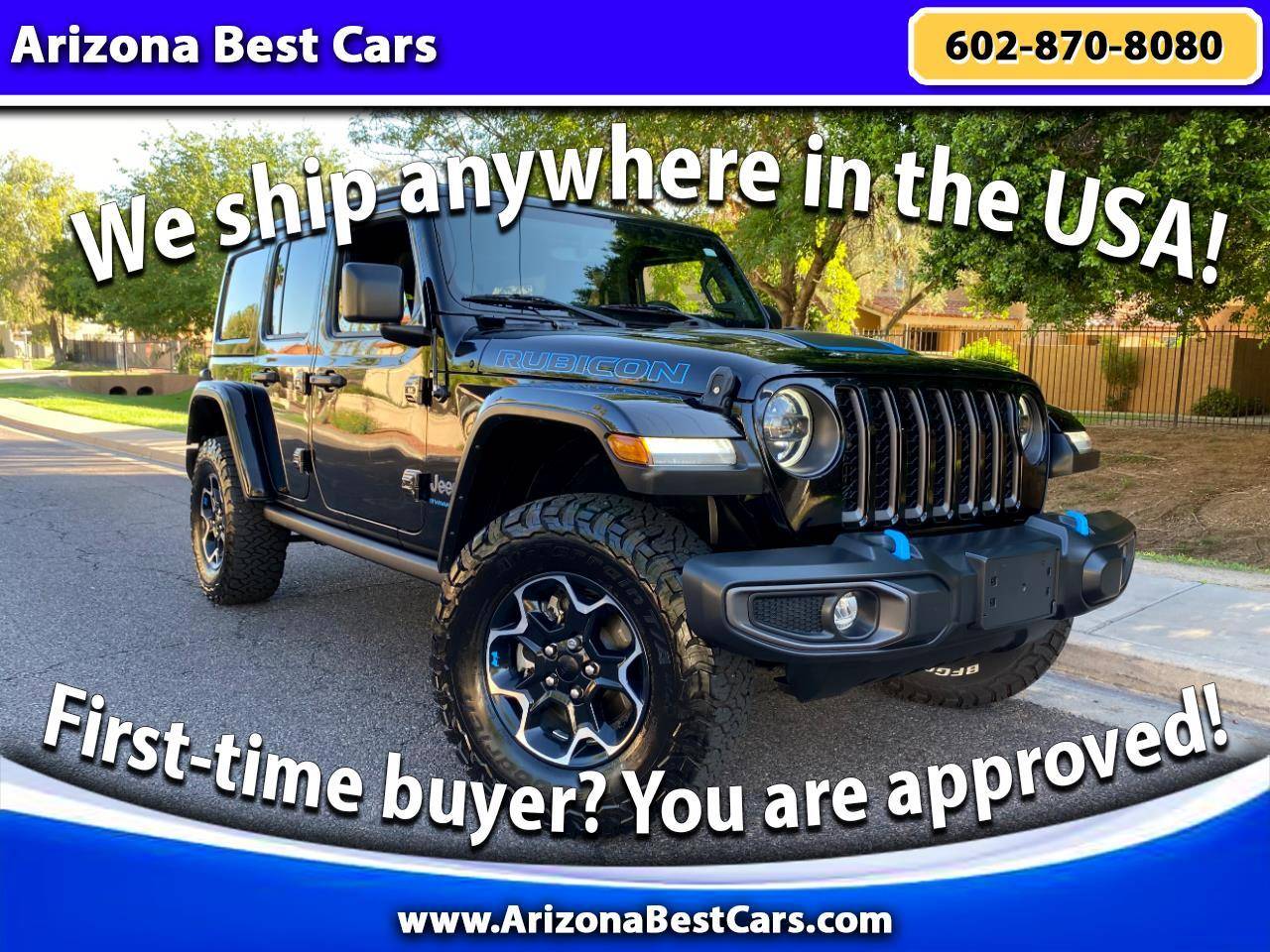 2023 Jeep Wrangler Rubicon 4xe — SUV — 52,502 mi — Phoenix, AZ