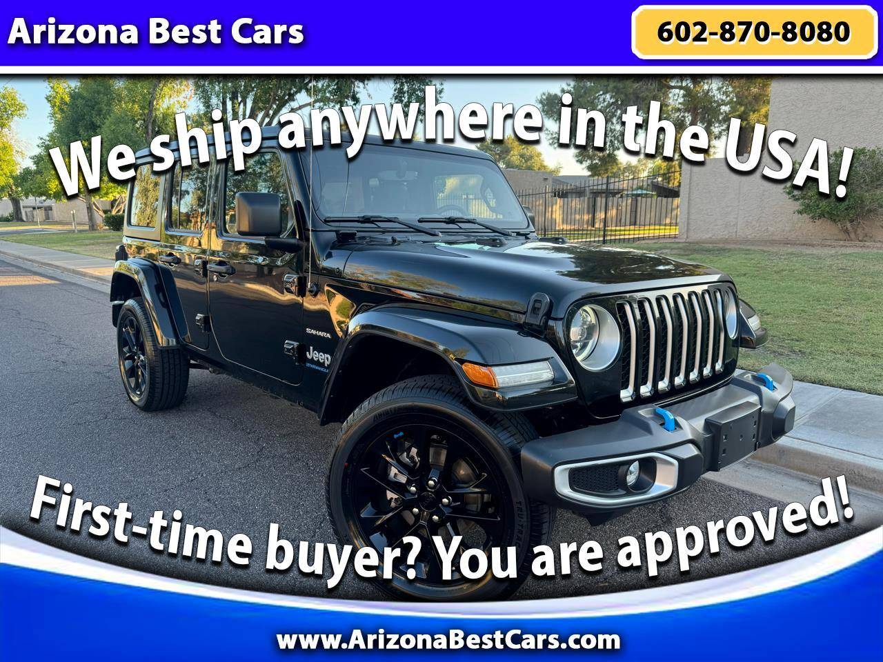 2023 Jeep Wrangler Sahara 4xe — SUV — 59,859 mi — Phoenix, AZ