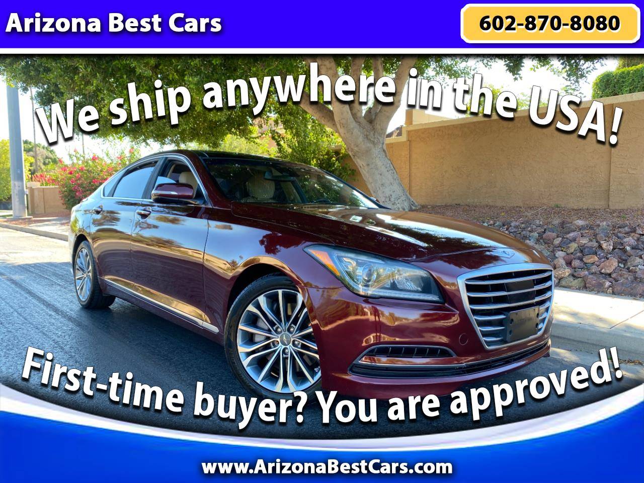 2015 Hyundai Genesis 3.8 — Sedan — 103,873 mi — Phoenix, AZ