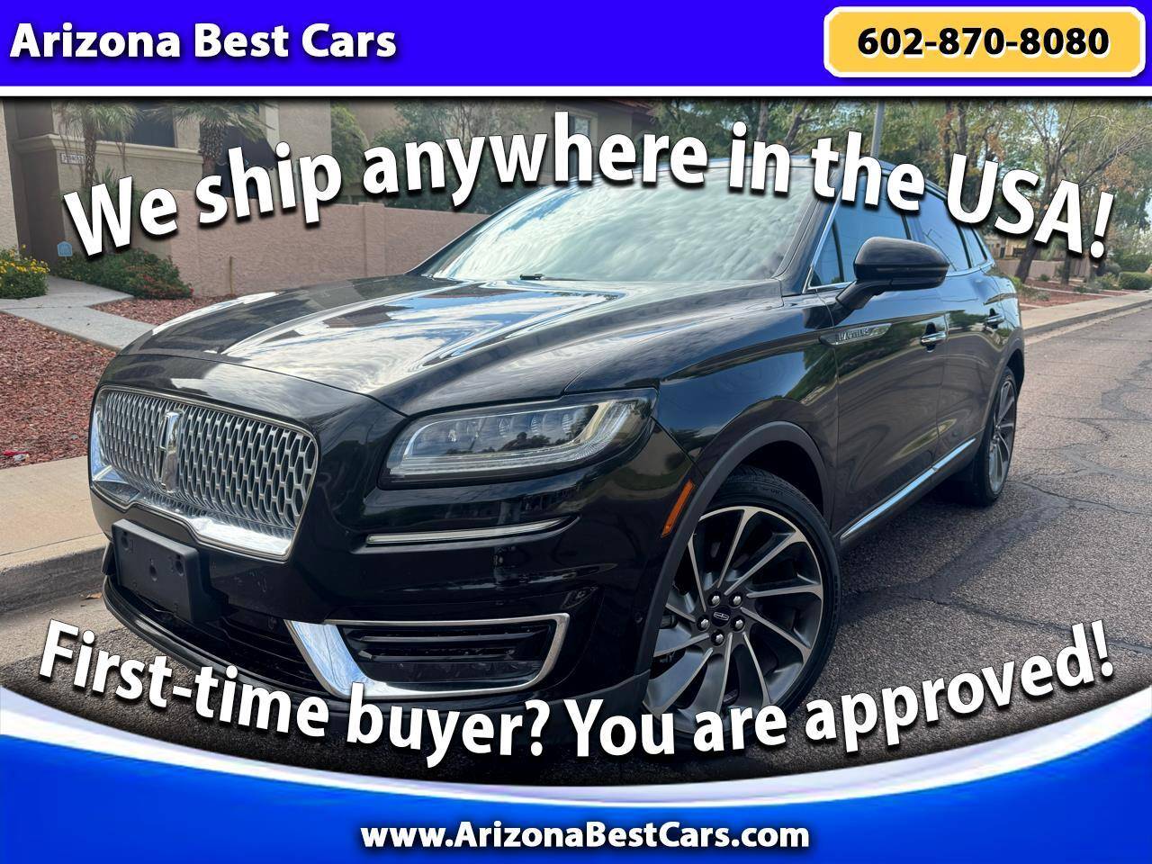 2019 Lincoln Nautilus Reserve — SUV — 67,453 mi — Phoenix, AZ
