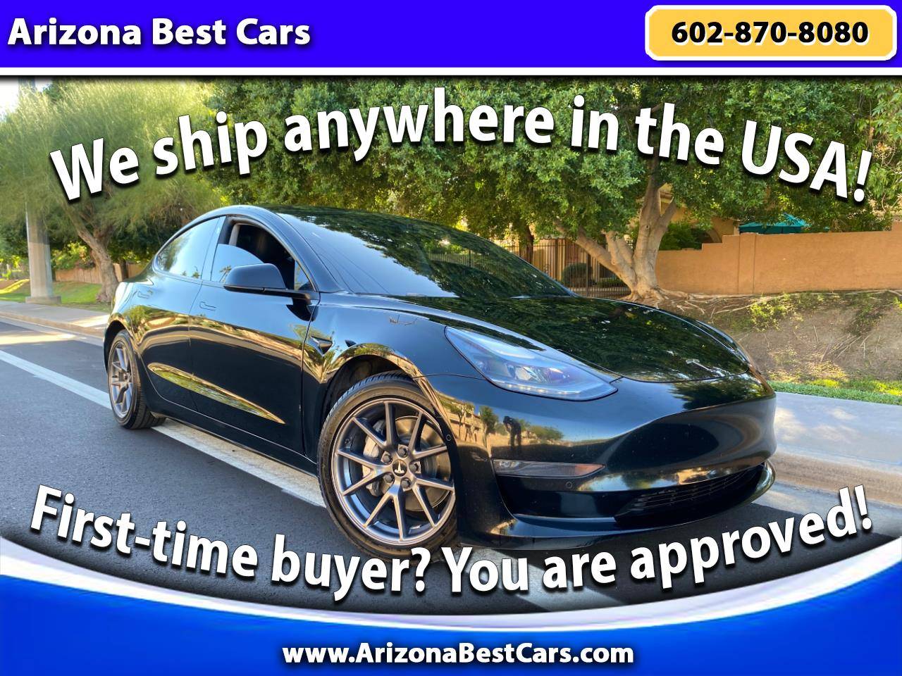 2022 Tesla Model 3 Long Range — Sedan — 83,848 mi — Phoenix, AZ