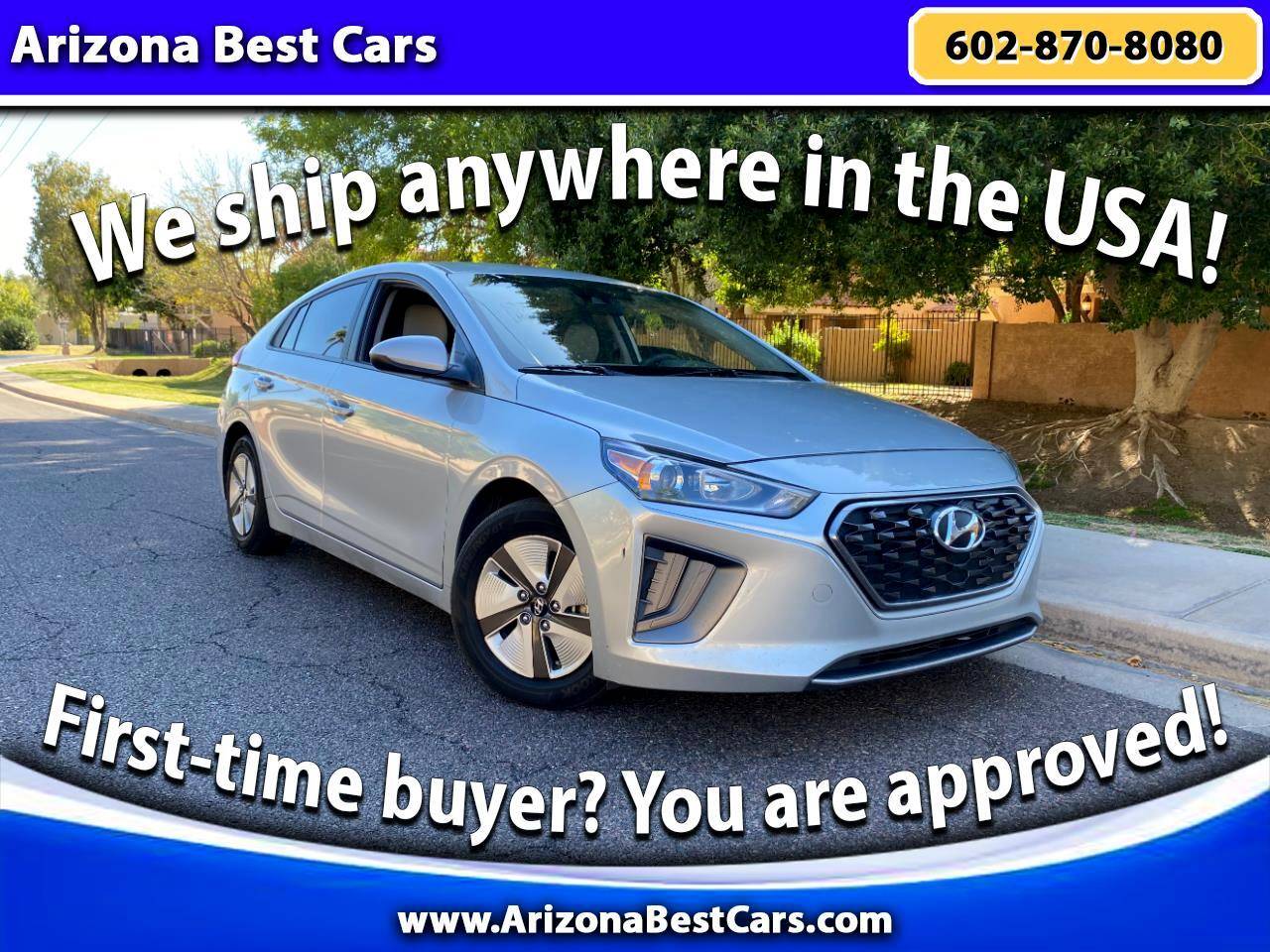 2022 Hyundai Ioniq Hybrid Blue — Hatchback — 85,285 mi — Phoenix, AZ
