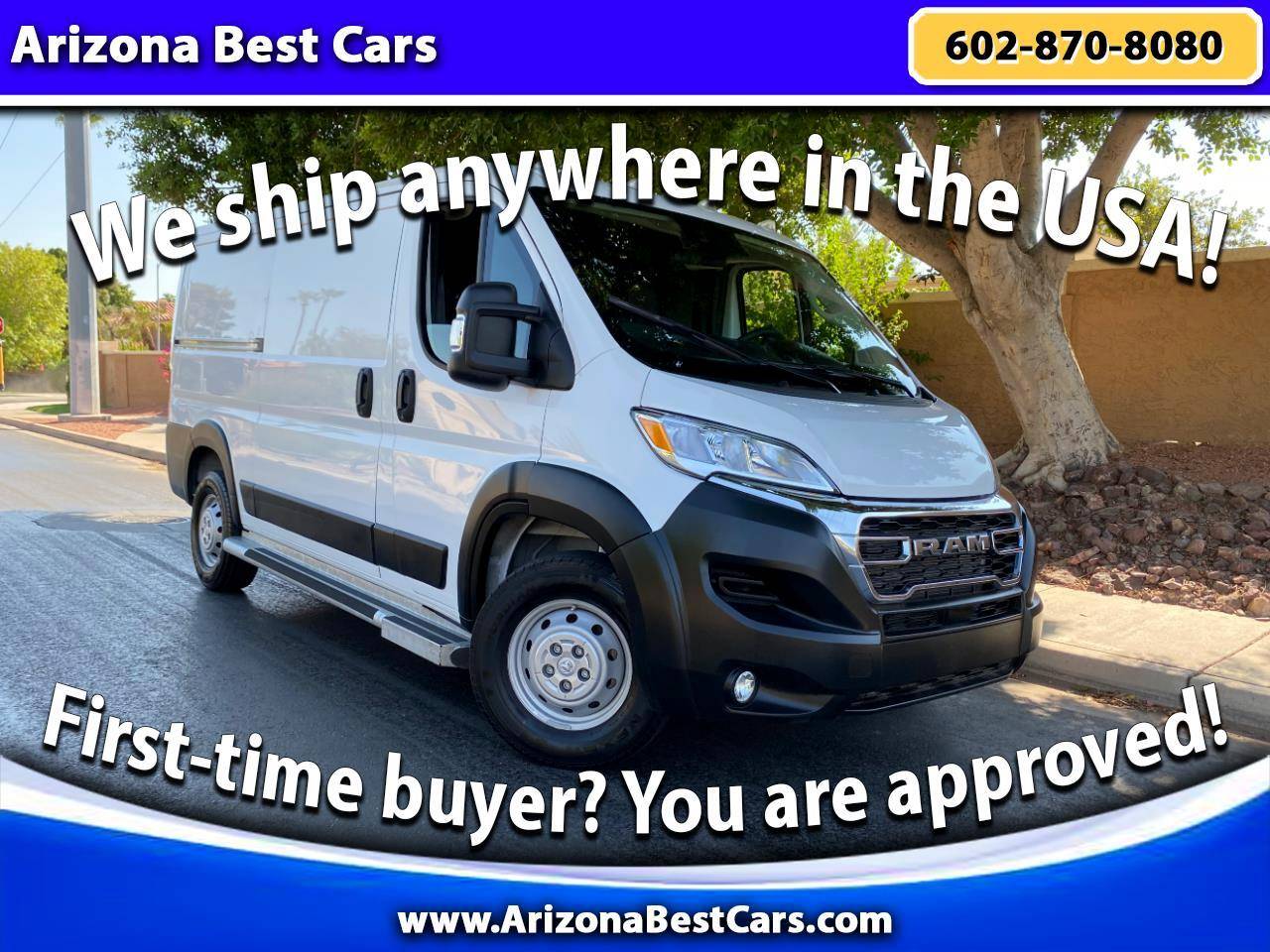 2023 Ram ProMaster Cargo Van 2500 — Cargo Van — 17,670 mi — Phoenix, AZ