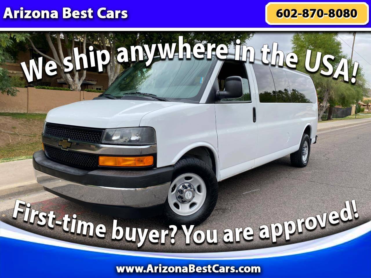 2017 Chevrolet Express Passenger LT — Passenger Van — 119,110 mi — Phoenix, AZ