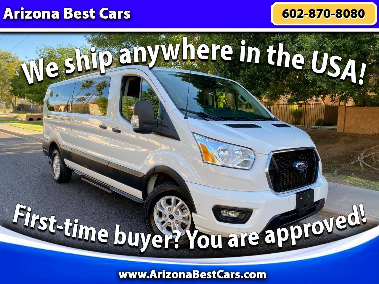 2021 Ford Transit Passenger Wagon T-350 XLT — Passenger Van — 80,095 mi — Phoenix, AZ