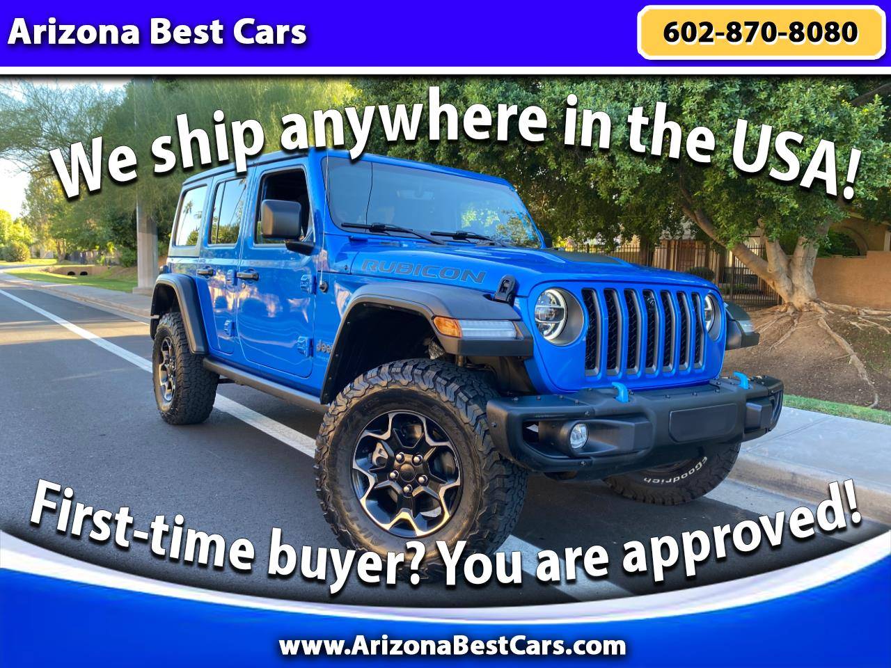 2021 Jeep Wrangler Rubicon 4xe — SUV — 46,422 mi — Phoenix, AZ