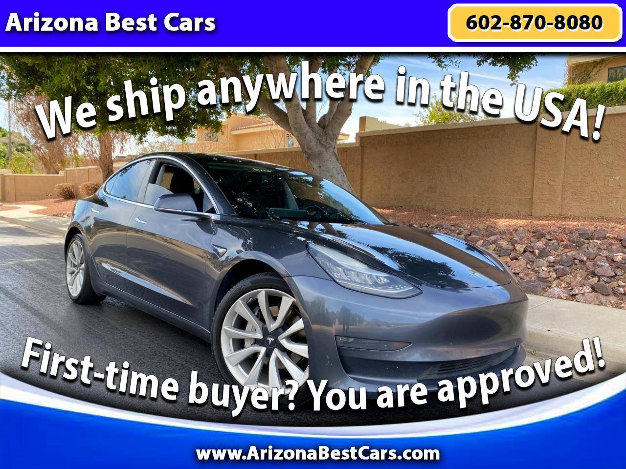 2019 Tesla Model 3 Long Range — Sedan — 106,855 mi — Phoenix, AZ