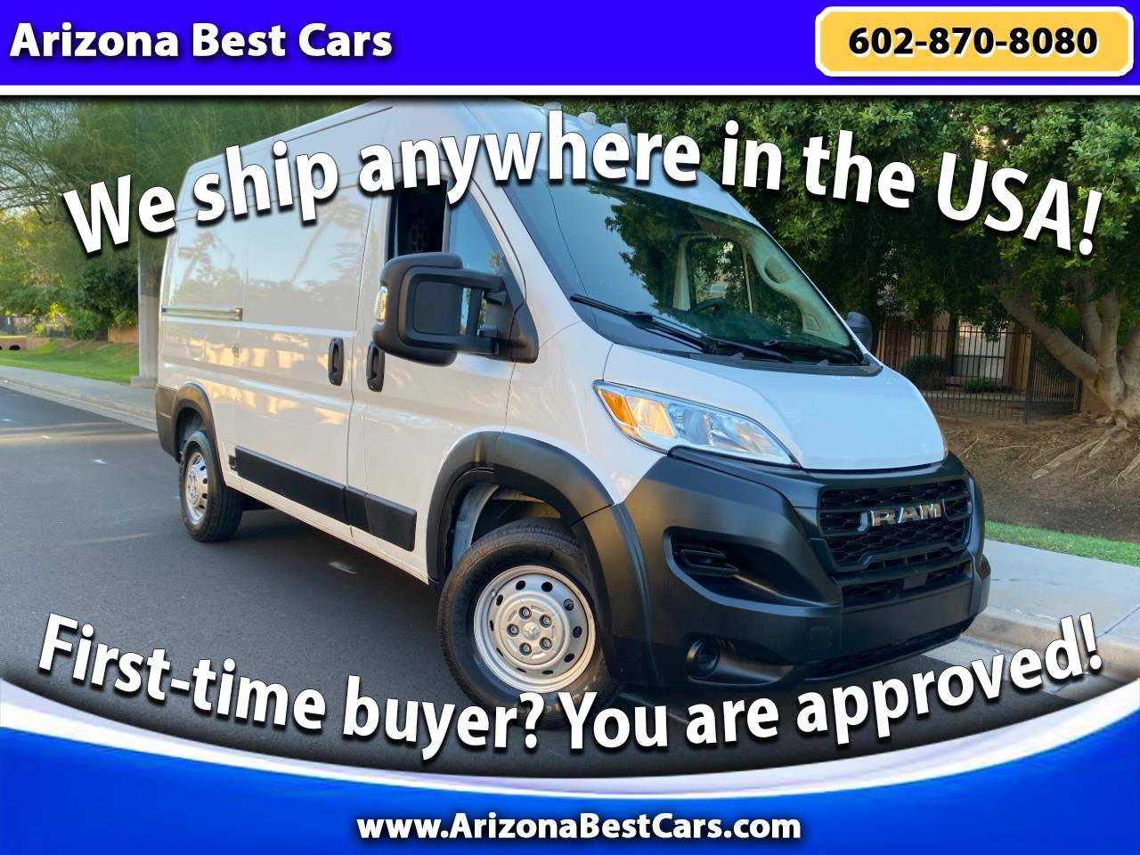 2023 Ram ProMaster Cargo Van 1500 — Cargo Van — 89,354 mi — Phoenix, AZ