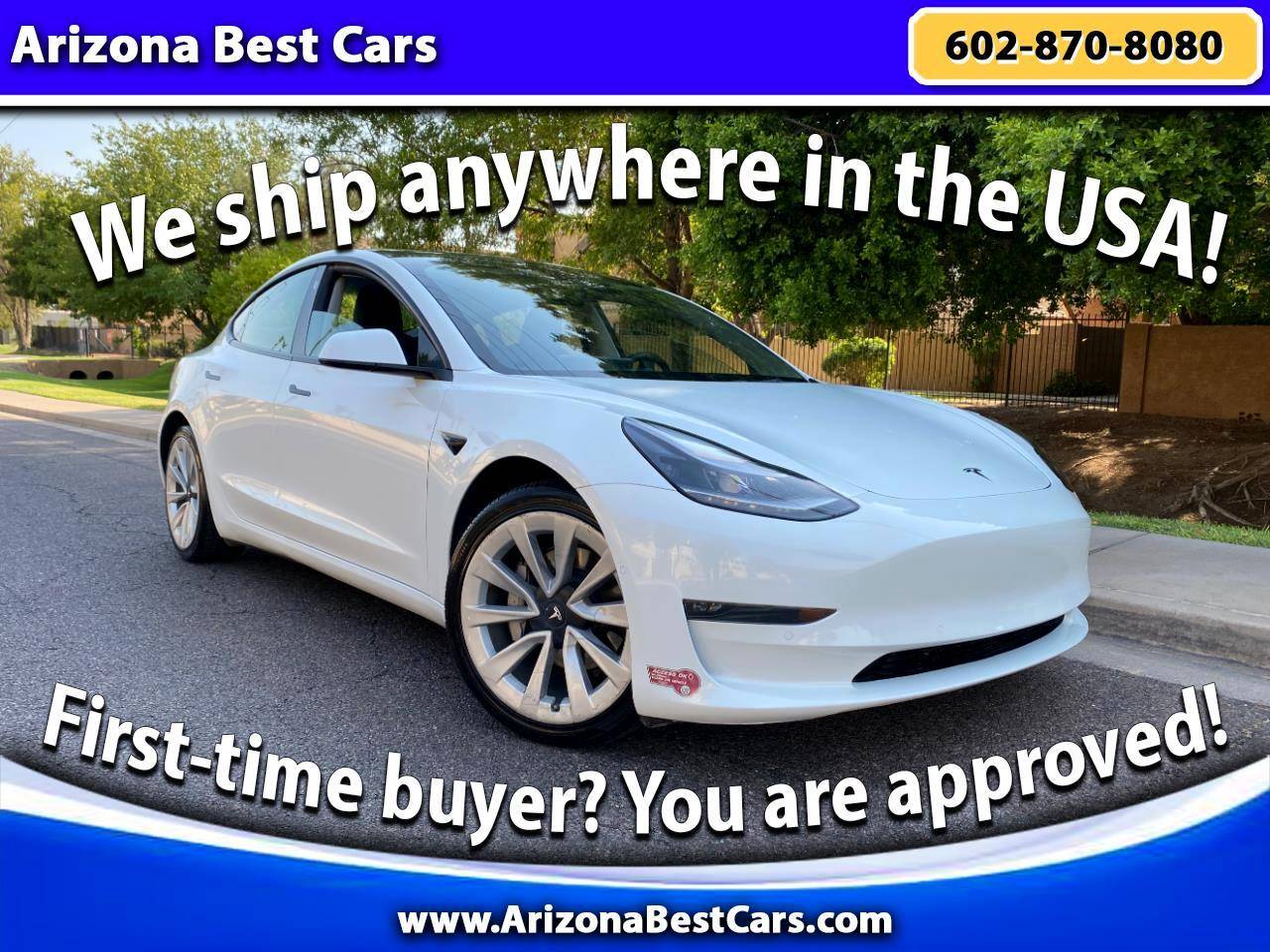 2022 Tesla Model 3 Long Range — Sedan — 88,188 mi — Phoenix, AZ