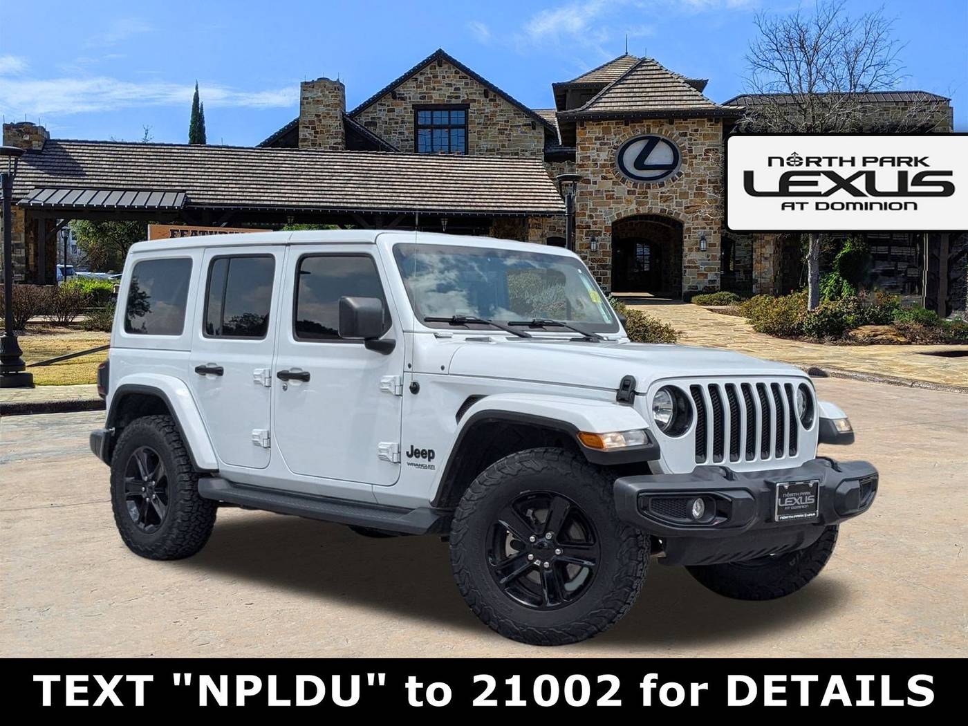 2021 Jeep Wrangler Sahara Altitude — SUV — 83,852 mi — San Antonio, TX