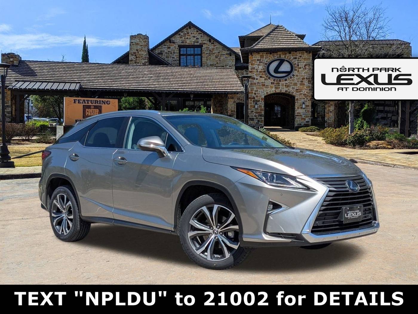 2019 Lexus RX RX 350 — SUV — 48,783 mi — San Antonio, TX