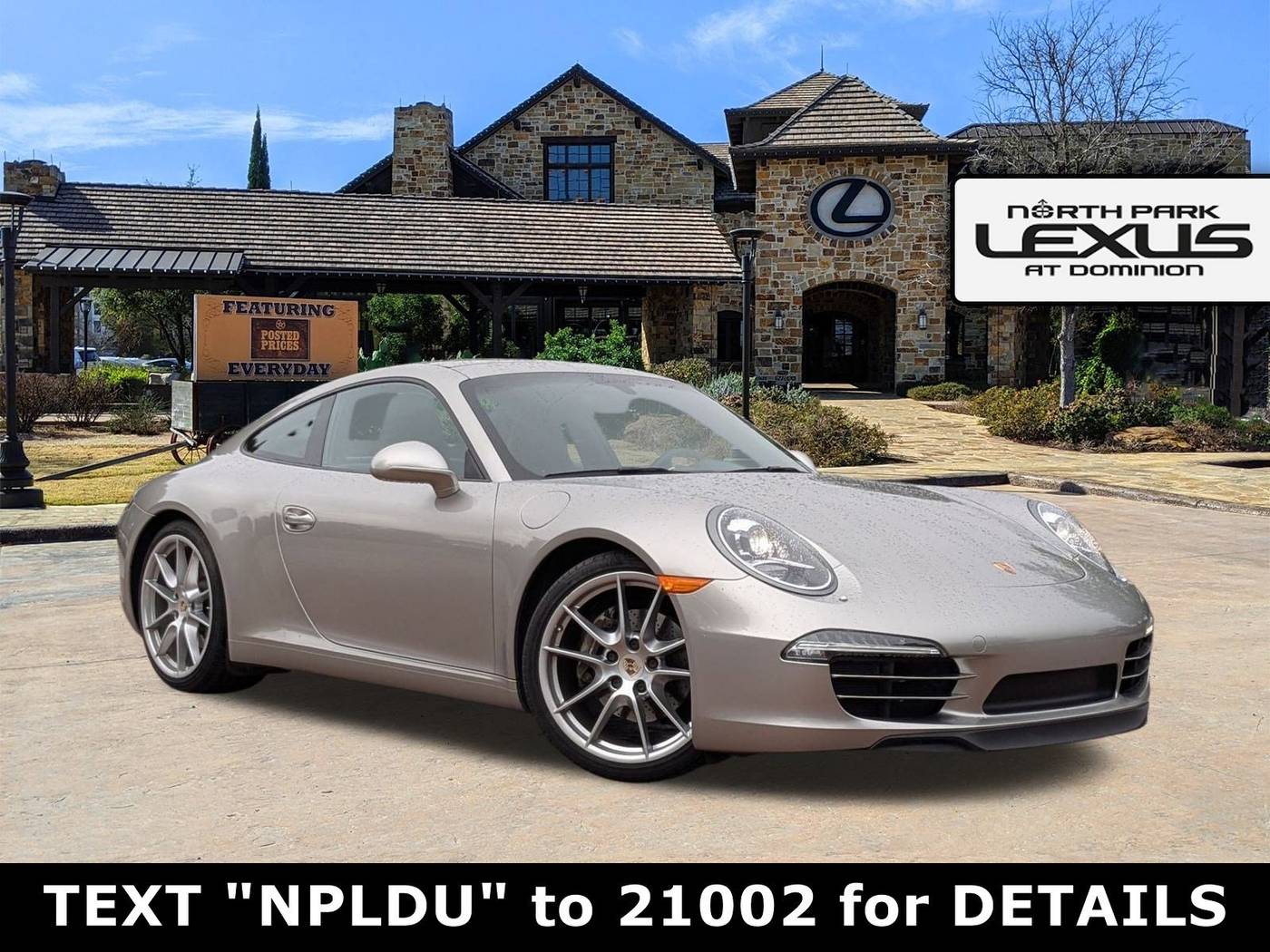 2013 Porsche 911 Carrera — Coupe — 50,498 mi — San Antonio, TX