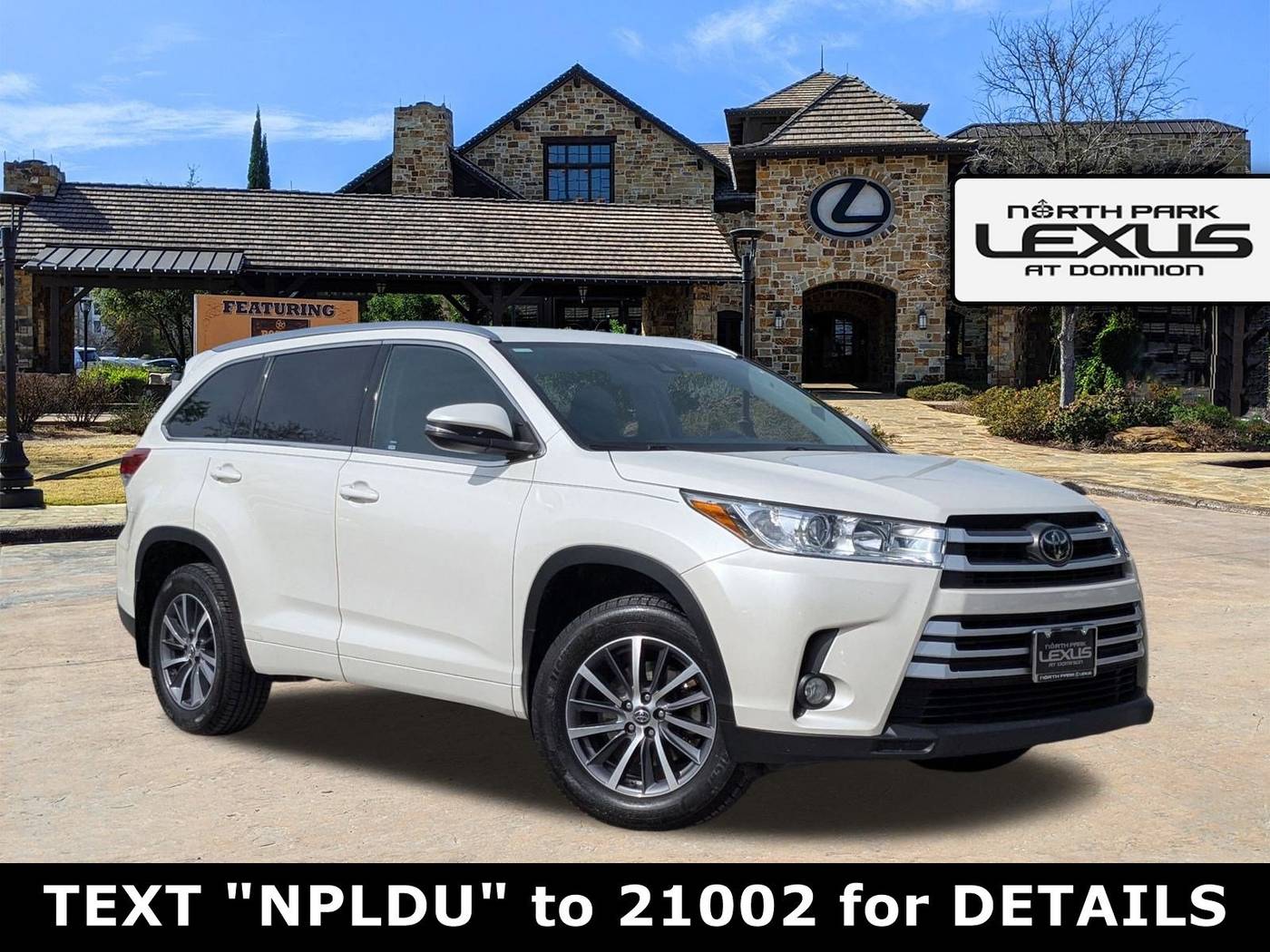 2017 Toyota Highlander XLE — SUV — 65,850 mi — San Antonio, TX