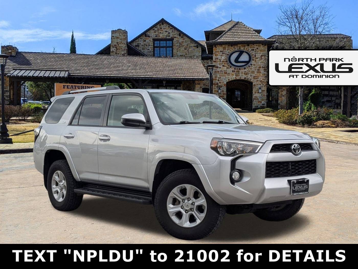 2019 Toyota 4Runner SR5 — SUV — 123,635 mi — San Antonio, TX