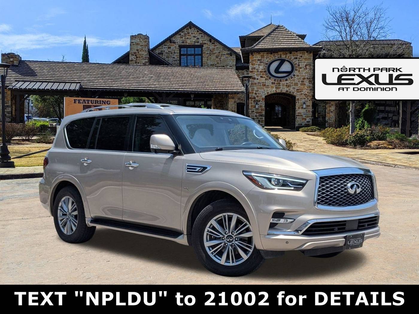 2019 INFINITI QX80 LUXE — SUV — 66,530 mi — San Antonio, TX