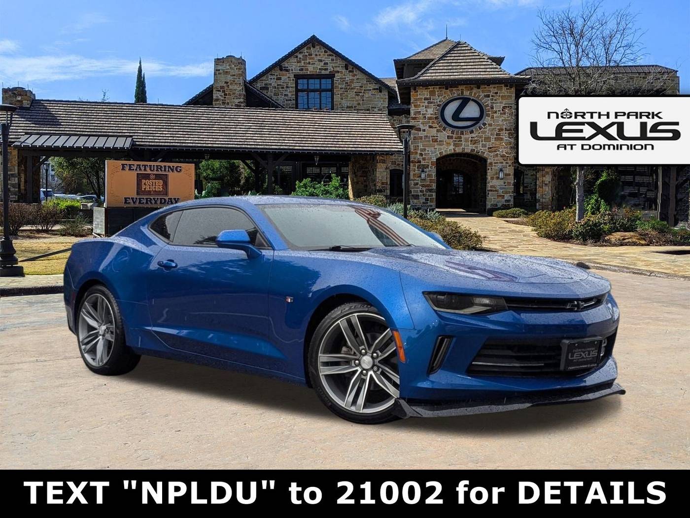 2016 Chevrolet Camaro 2LT — Coupe — 124,203 mi — San Antonio, TX