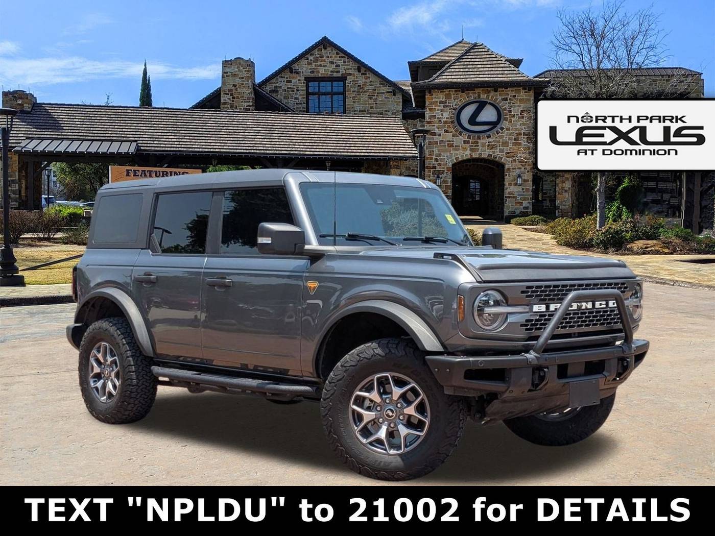 2022 Ford Bronco Badlands — SUV — 30,469 mi — San Antonio, TX