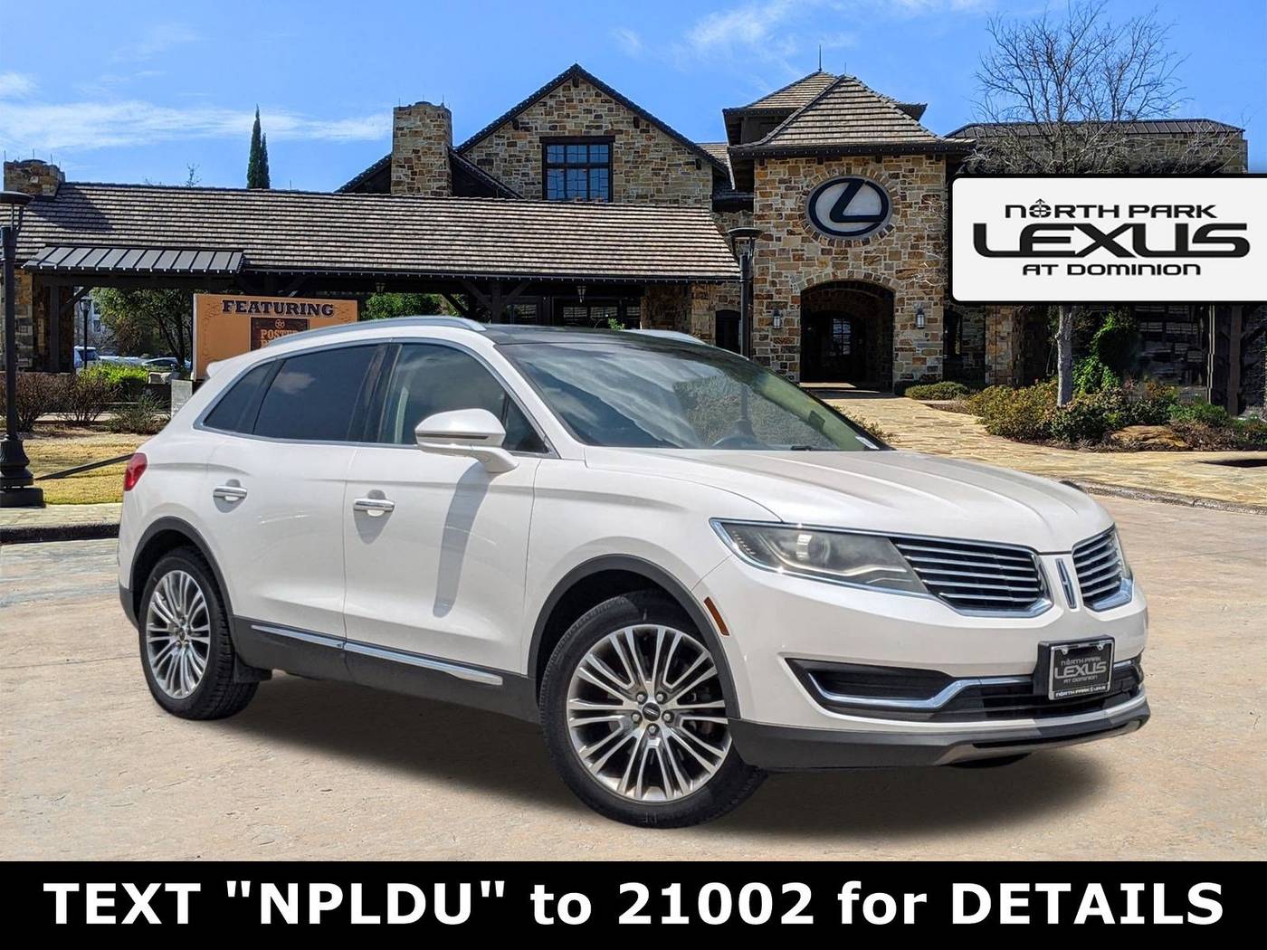 2016 Lincoln MKX Reserve — SUV — 149,233 mi — San Antonio, TX