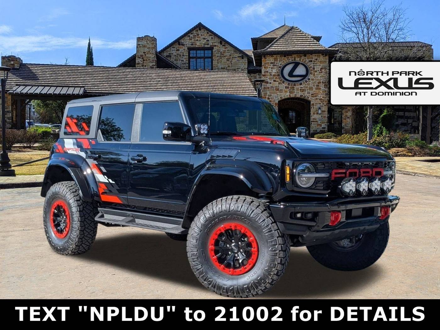 2024 Ford Bronco Raptor — SUV — 1,393 mi — San Antonio, TX