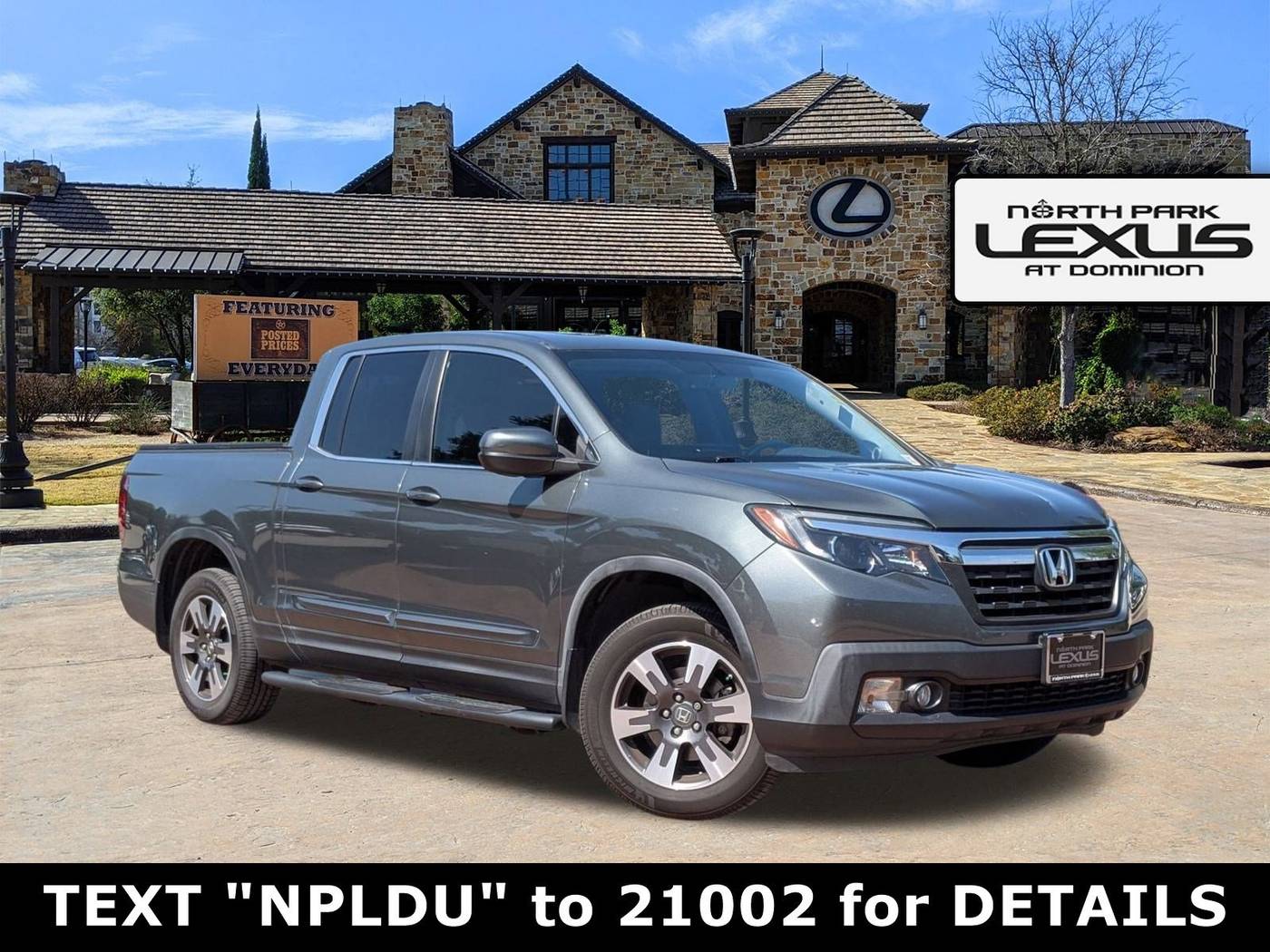 2019 Honda Ridgeline RTL — Pickup Truck — 68,539 mi — San Antonio, TX