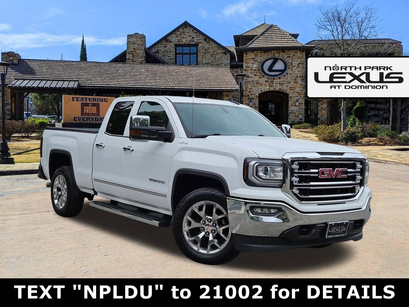 2018 GMC Sierra 1500 SLT — Pickup Truck — 67,201 mi — San Antonio, TX