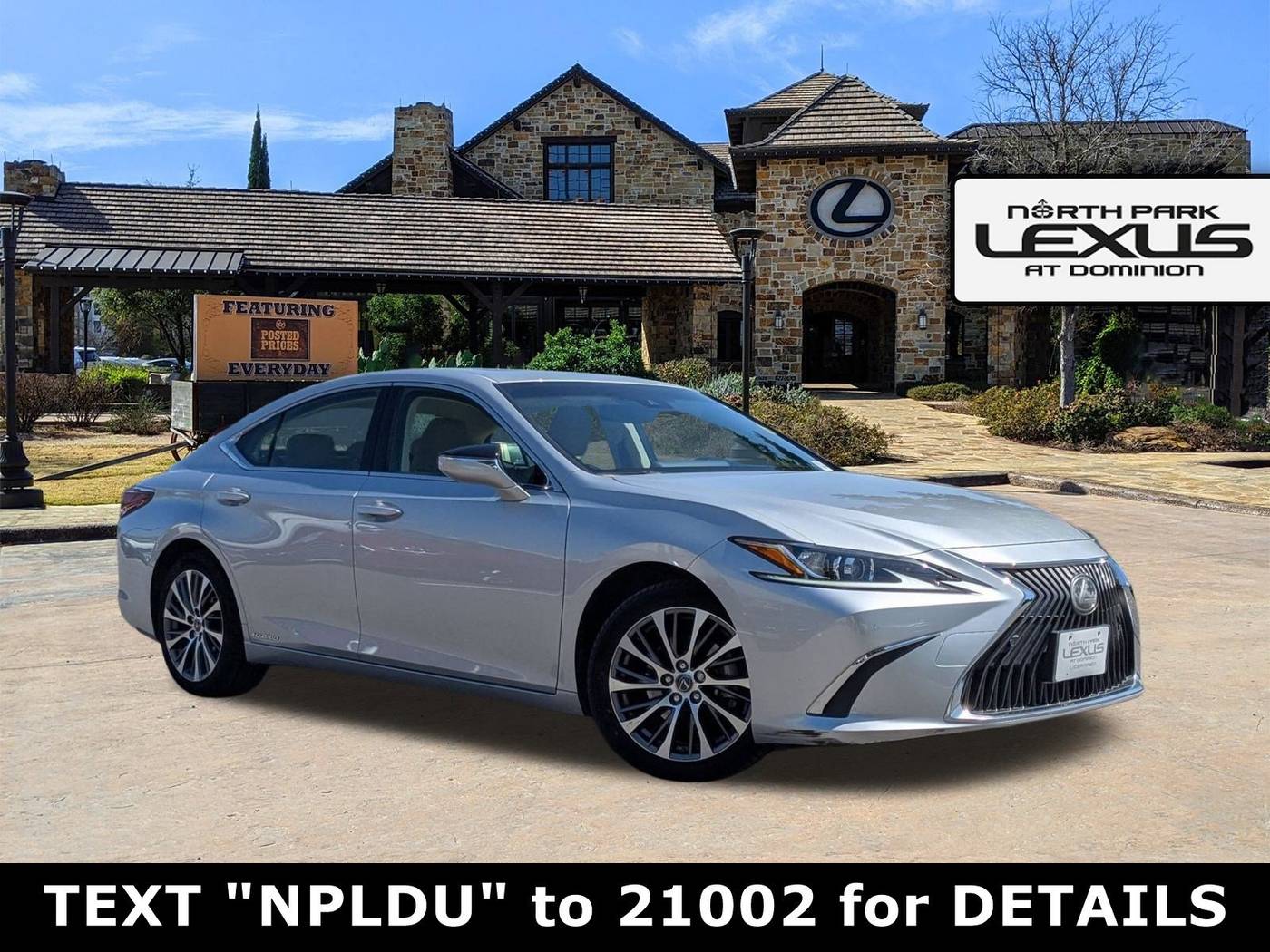 2019 Lexus ES ES 300h — Sedan — 30,506 mi — San Antonio, TX