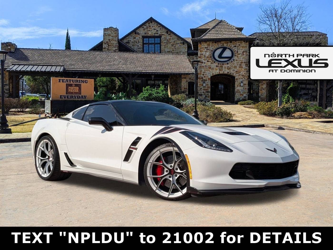 2017 Chevrolet Corvette Grand Sport 3LT — Coupe — 10,101 mi — San Antonio, TX