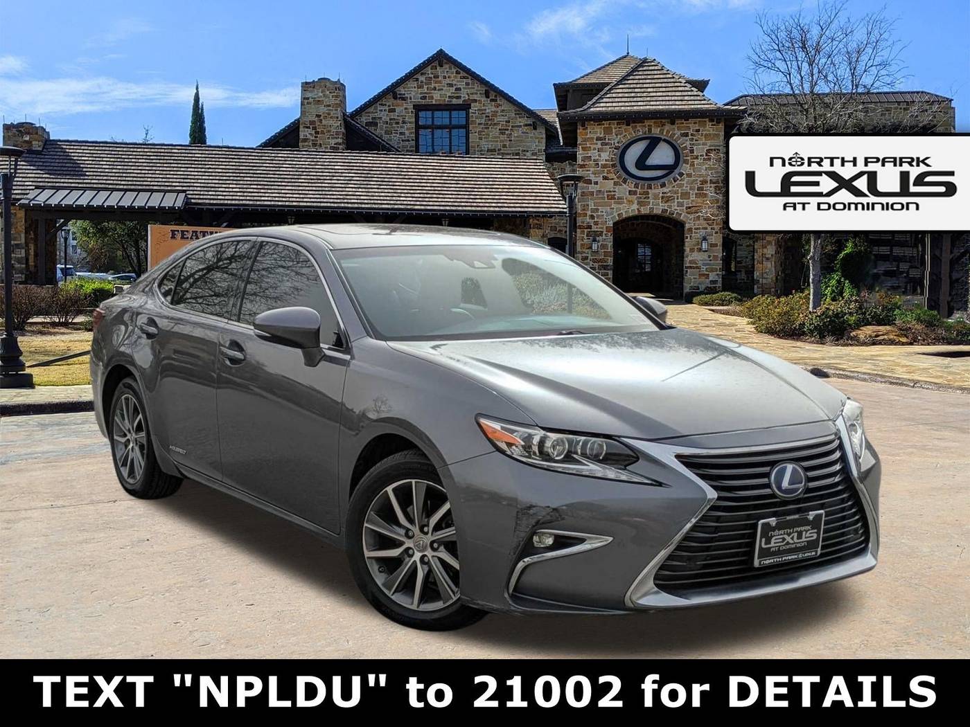 2017 Lexus ES ES 300h — Sedan — 129,129 mi — San Antonio, TX