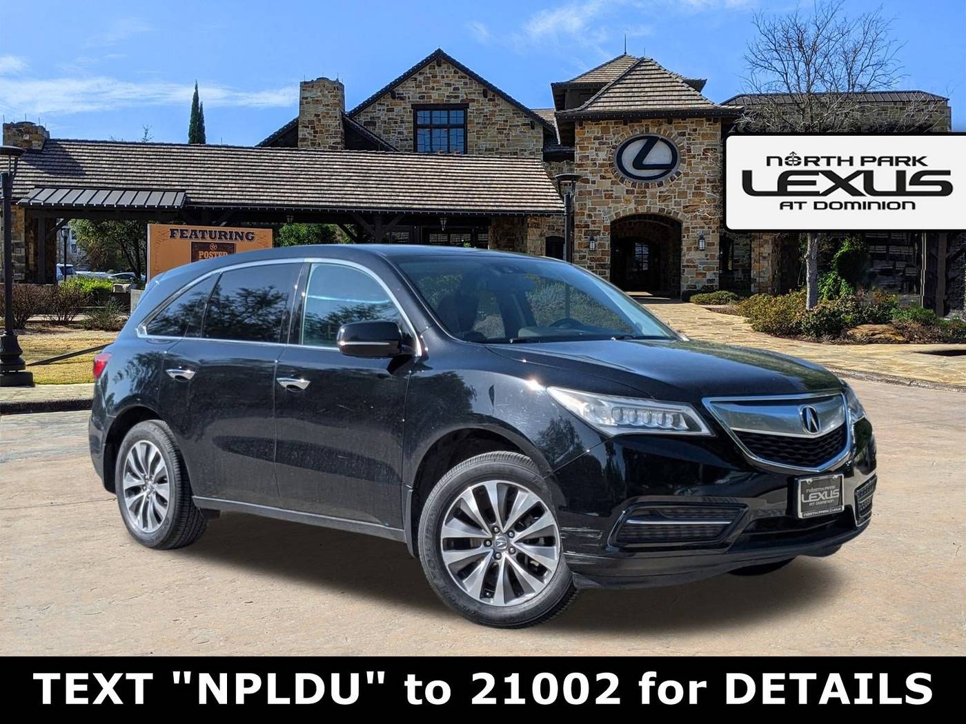2014 Acura MDX Technology Package — SUV — 114,506 mi — San Antonio, TX