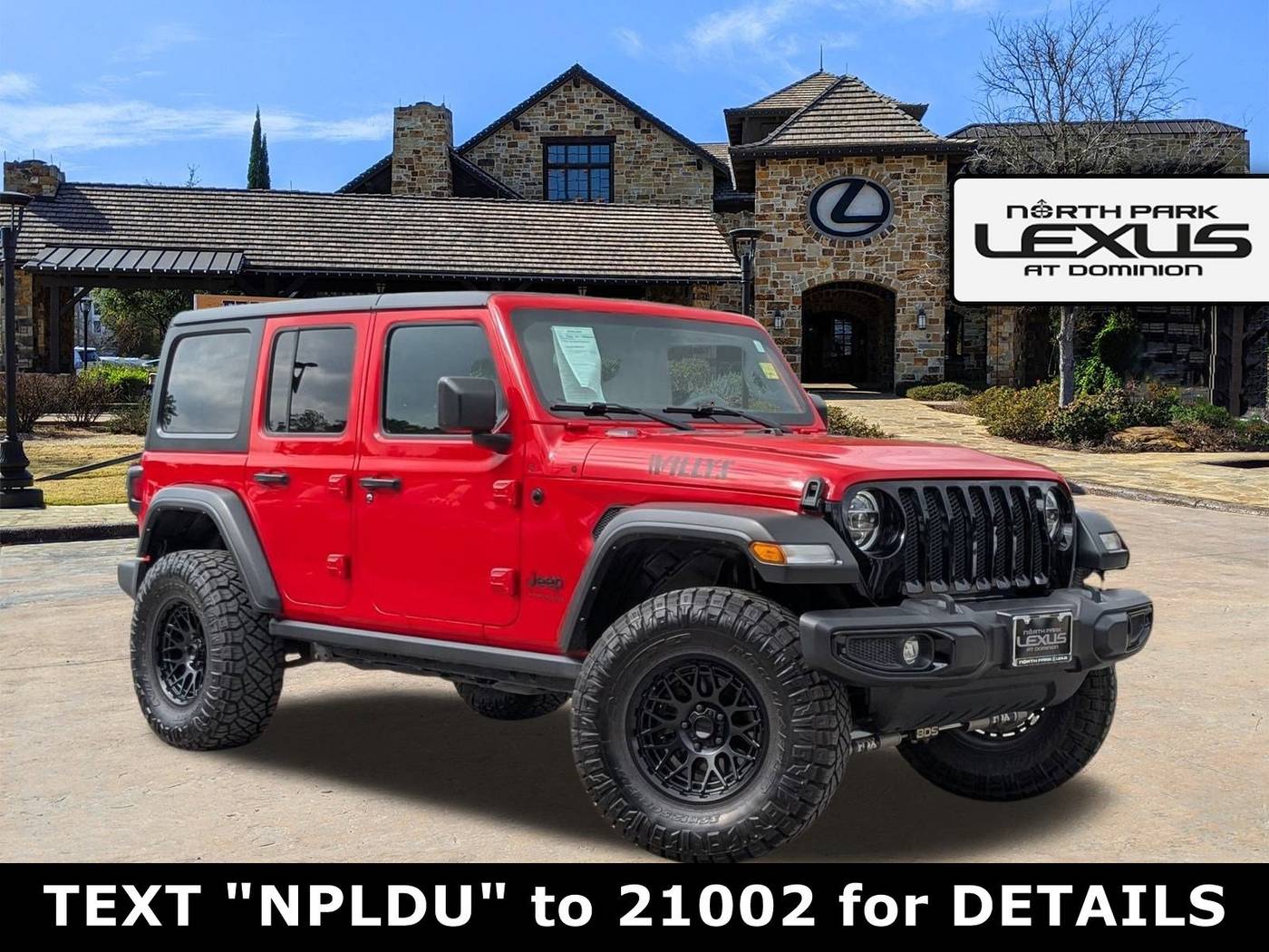 2021 Jeep Wrangler Willys — SUV — 78,769 mi — San Antonio, TX
