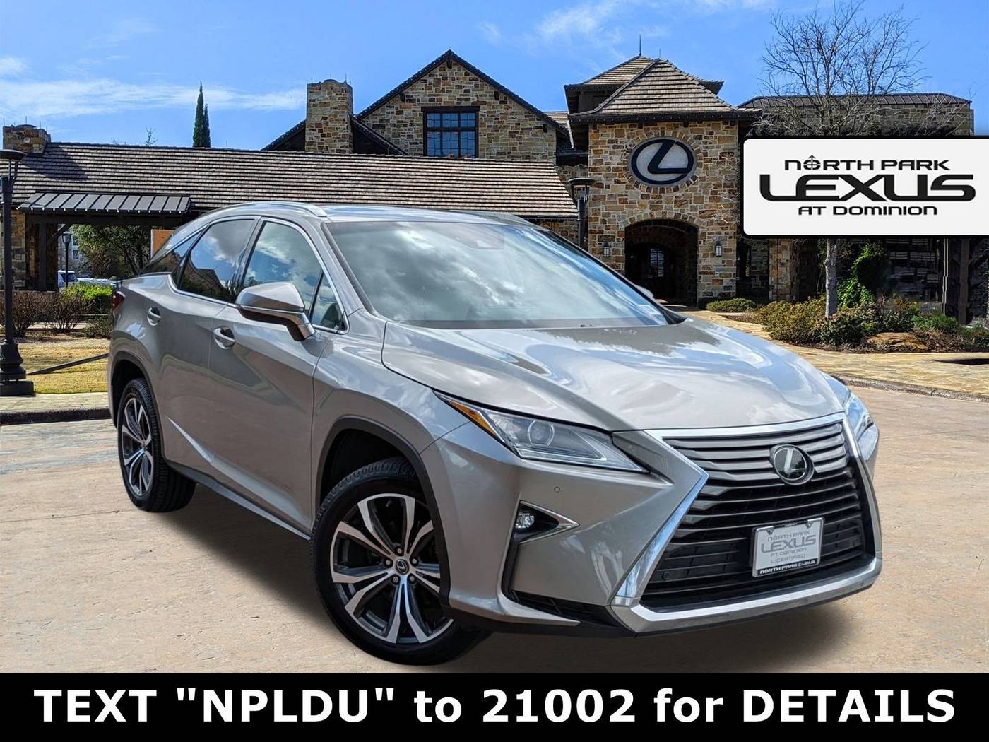 2019 Lexus RX RX 350 — SUV — 38,842 mi — San Antonio, TX