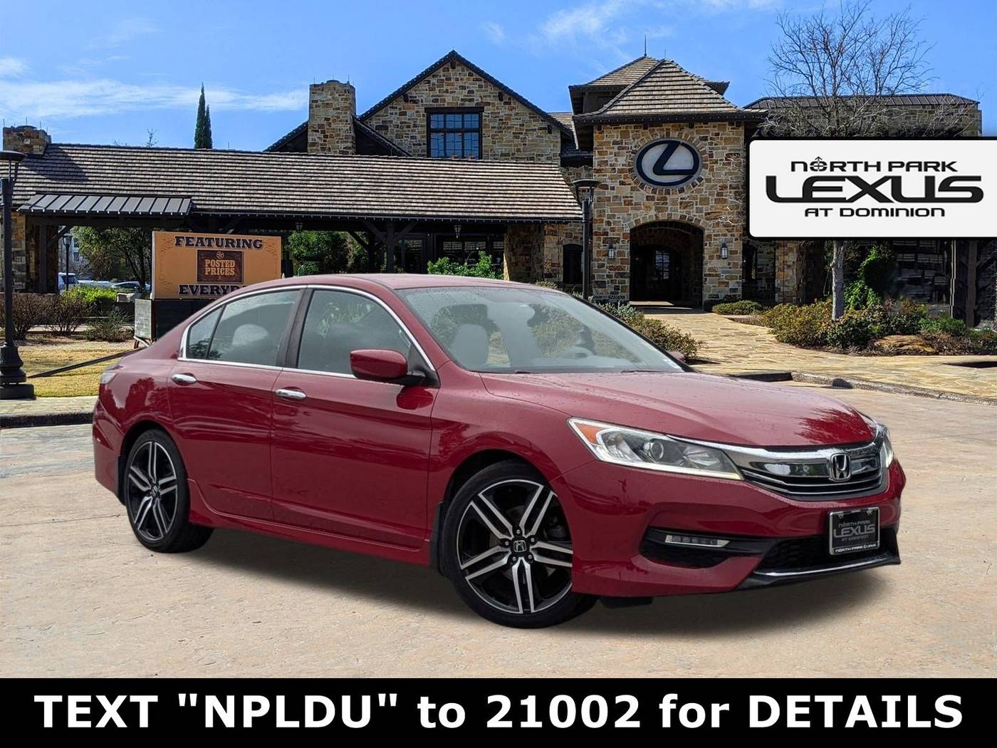 2017 Honda Accord Sport — Sedan — 71,392 mi — San Antonio, TX