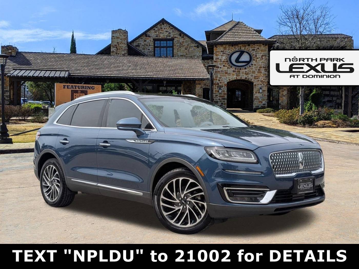 2019 Lincoln Nautilus Reserve — SUV — 71,679 mi — San Antonio, TX