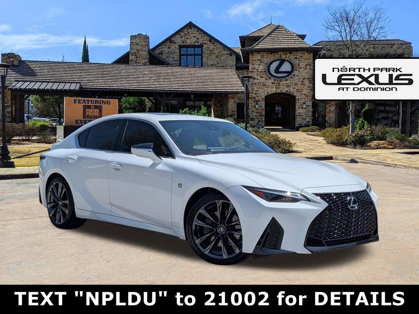 2024 Lexus IS IS 350 F SPORT — Sedan — 521 mi — San Antonio, TX