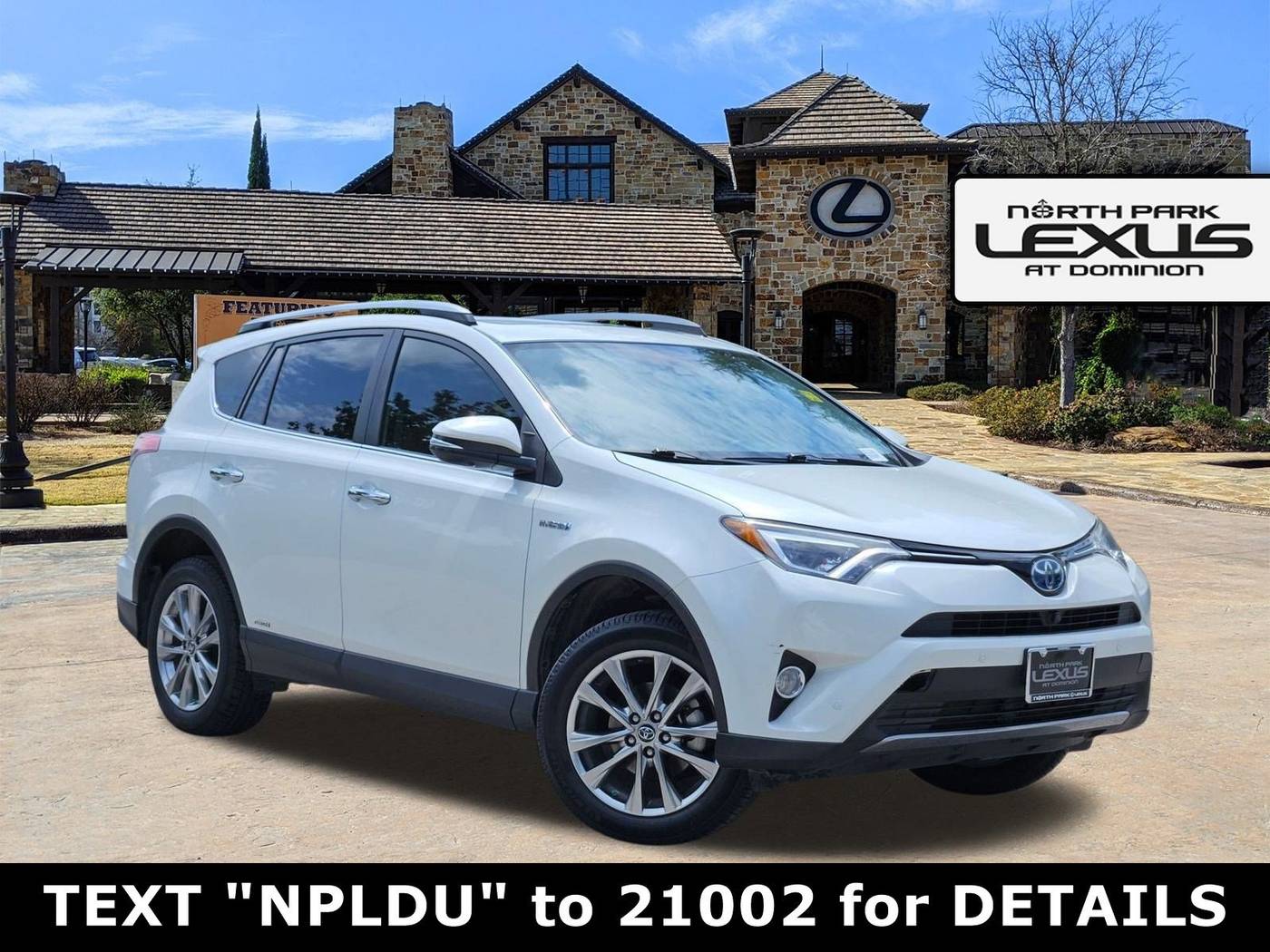 2017 Toyota RAV4 Hybrid Limited — SUV — 80,807 mi — San Antonio, TX